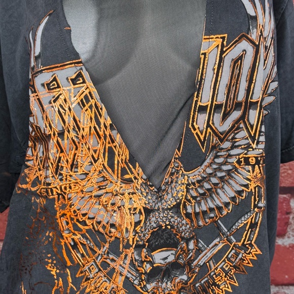 Affliction Women’s Short Sleeve Graphic T-Shirt -Size: XL -NWOT - Picture 4 of 8